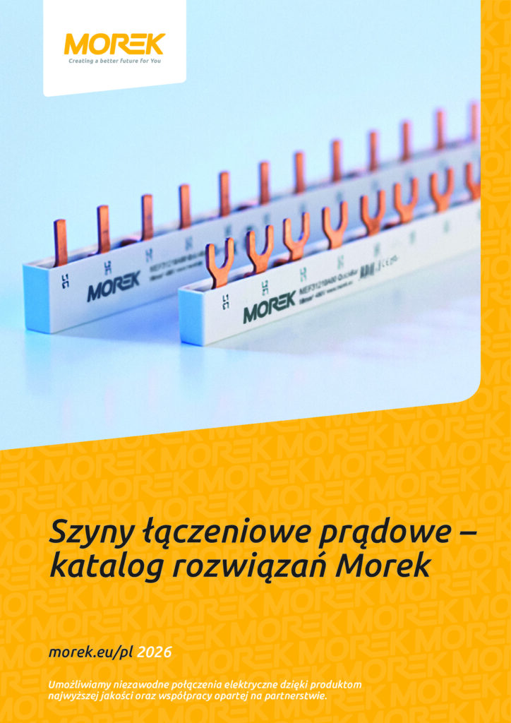 Szyny łączeniowe prądowe – katalog rozwiązań Morek